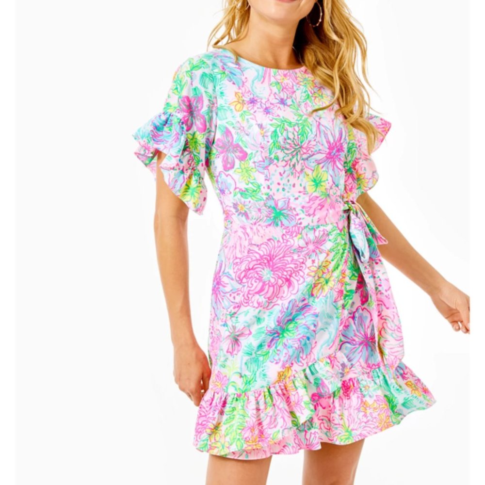 Lilly Pulitzer Darlah Stretch Dress in Paradise Found